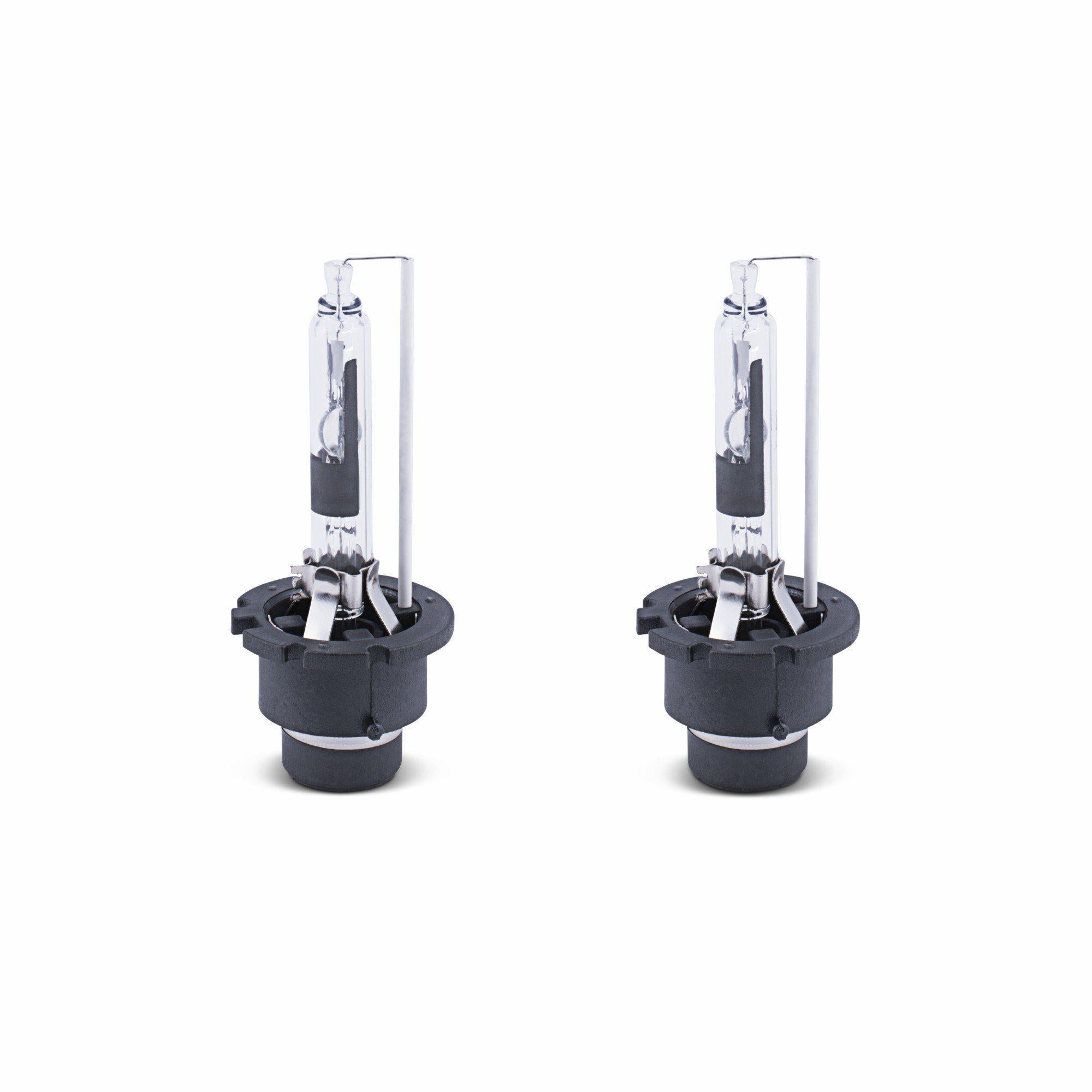 2x D2S 35W 6000K Xenon Replacement Bulbs – Pure White, IP67, Plug & Play, 5 Year Warranty